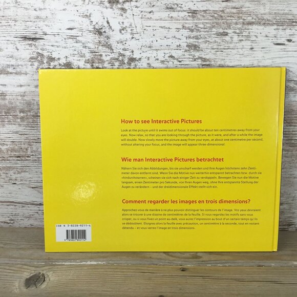 Interactive Pictures In 3D! Hardcover Book By Taschen 1994 - Picture 2 of 10
